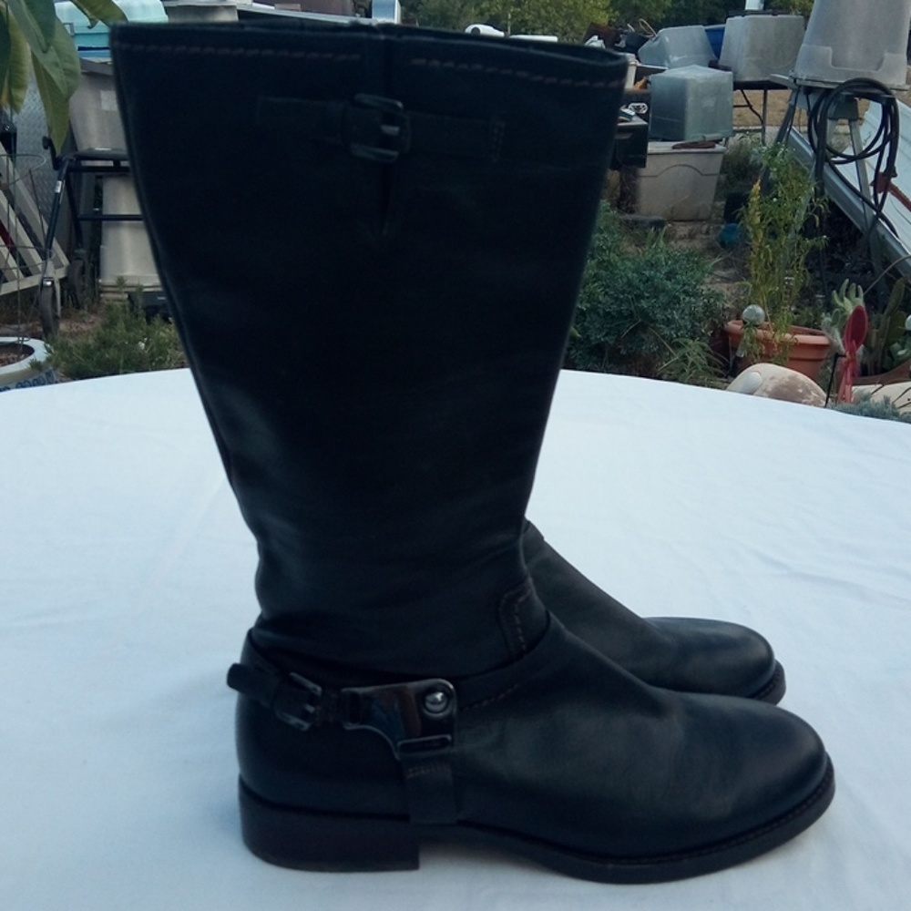 Ecco boots size 39 black